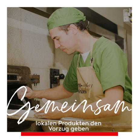Gemeinsam lokalen Produkten den Vorzug geben